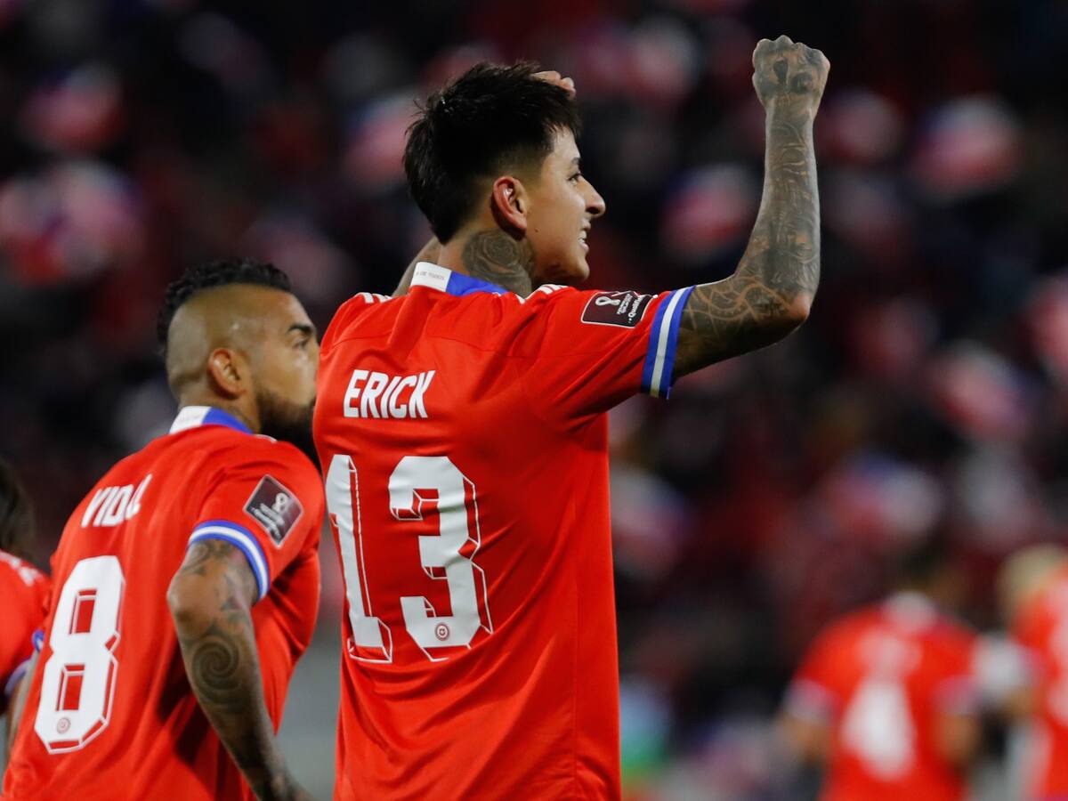 Erick Pulgar fue el único jugador de La Roja incluido en el «once ideal» de la jornada 12 de las Clasificatorias