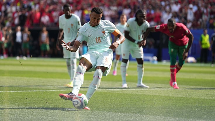 El deficiente penal de Mbappé ante Marruecos en el inicio de los cuartos de final del Mundial 2026