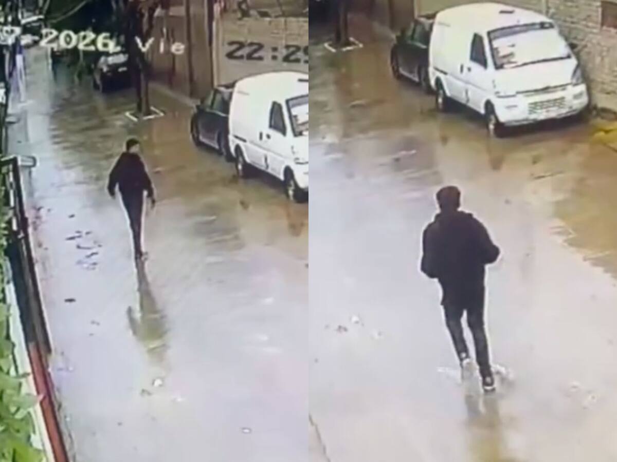 El registro clave de la fuga: video muestra huída de sujeto que baleó a dos carabineros en Lo Espejo
