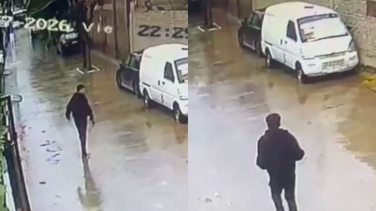 El registro clave de la fuga: video muestra huída de sujeto que baleó a dos carabineros
