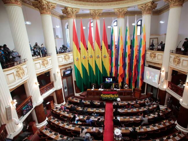 Sala del Congreso de Bolivia