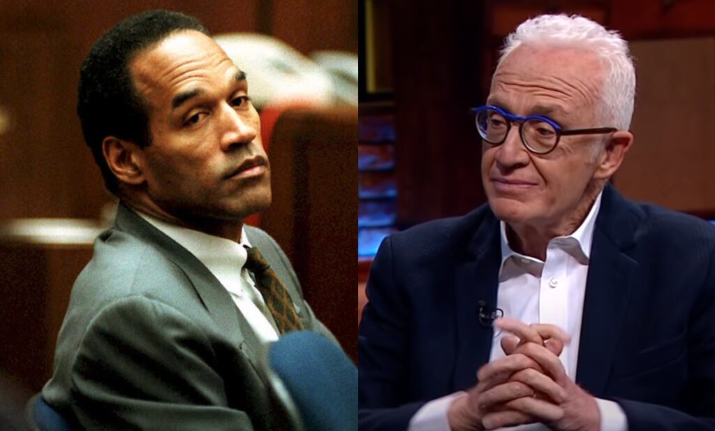 OJ Simpson y Pedro Carcuro
