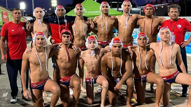 Chile clasifica al Panamericano Sub 16 de Waterpolo de Baurú