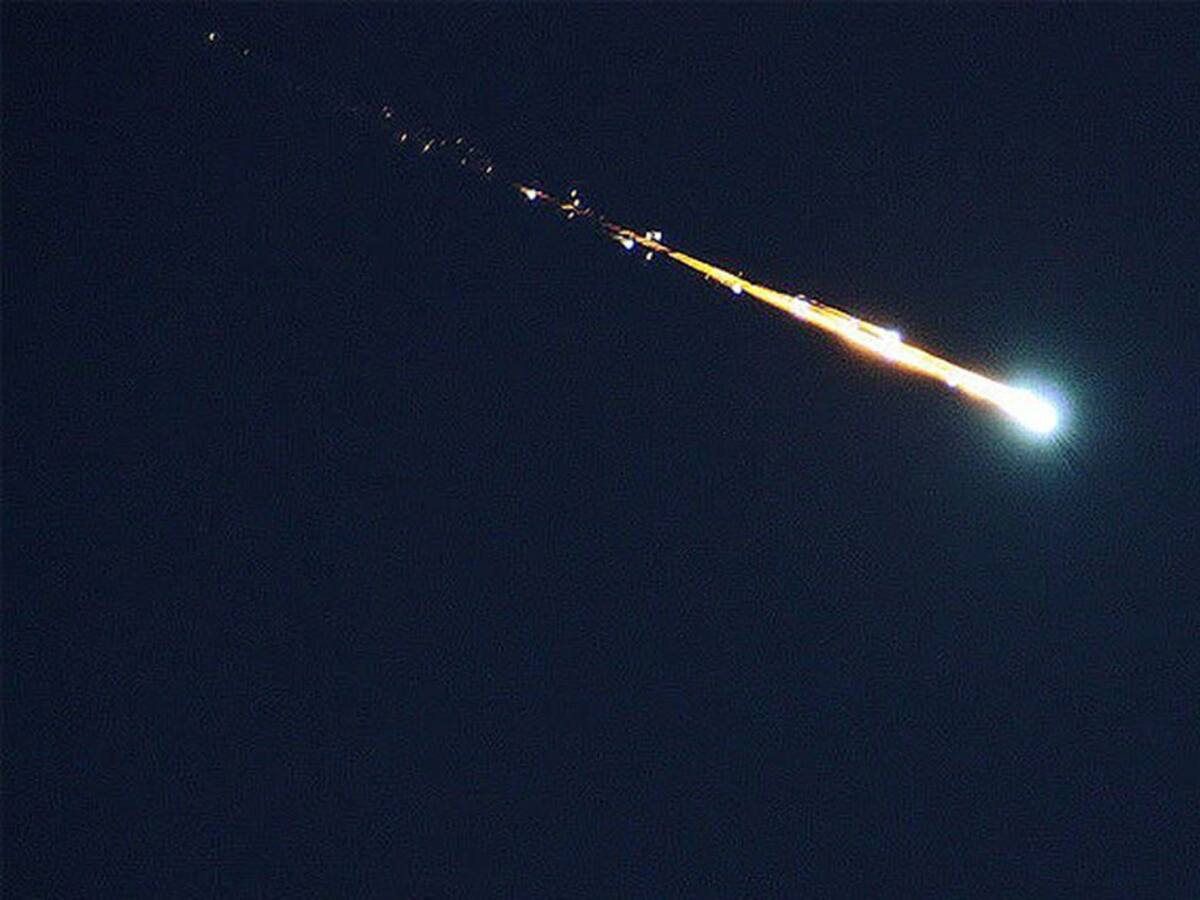 Objeto espacial sorprende e ilumina la noche en Estados Unidos
