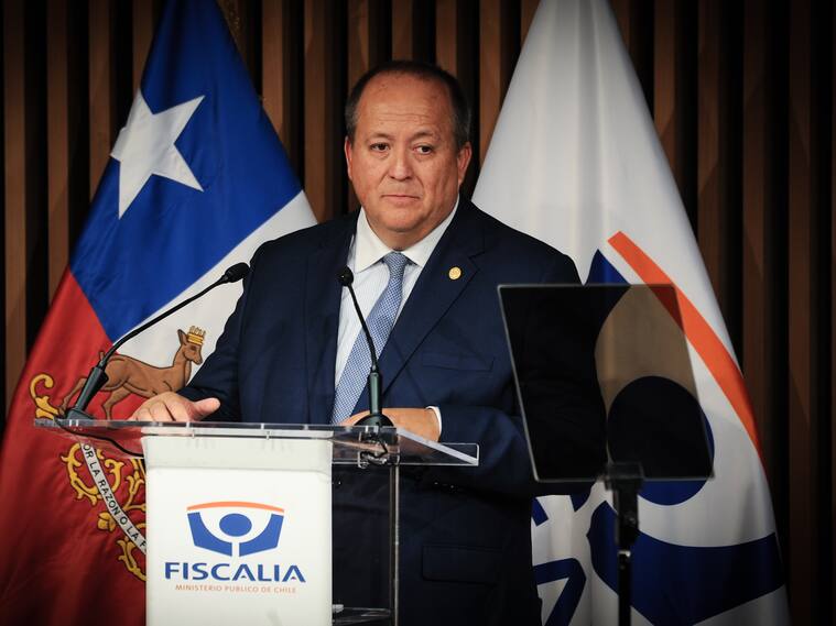 Agencia UNO | El fiscal nacional, Ángel Valencia, rinde la cuenta pública 2024 de la Fiscalía Nacional
