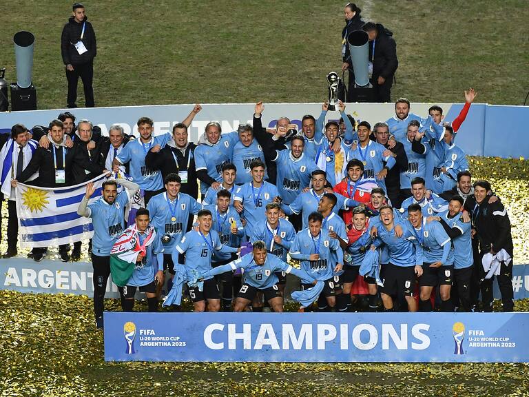 Uruguay, el último campeón del Mundial Sub 20