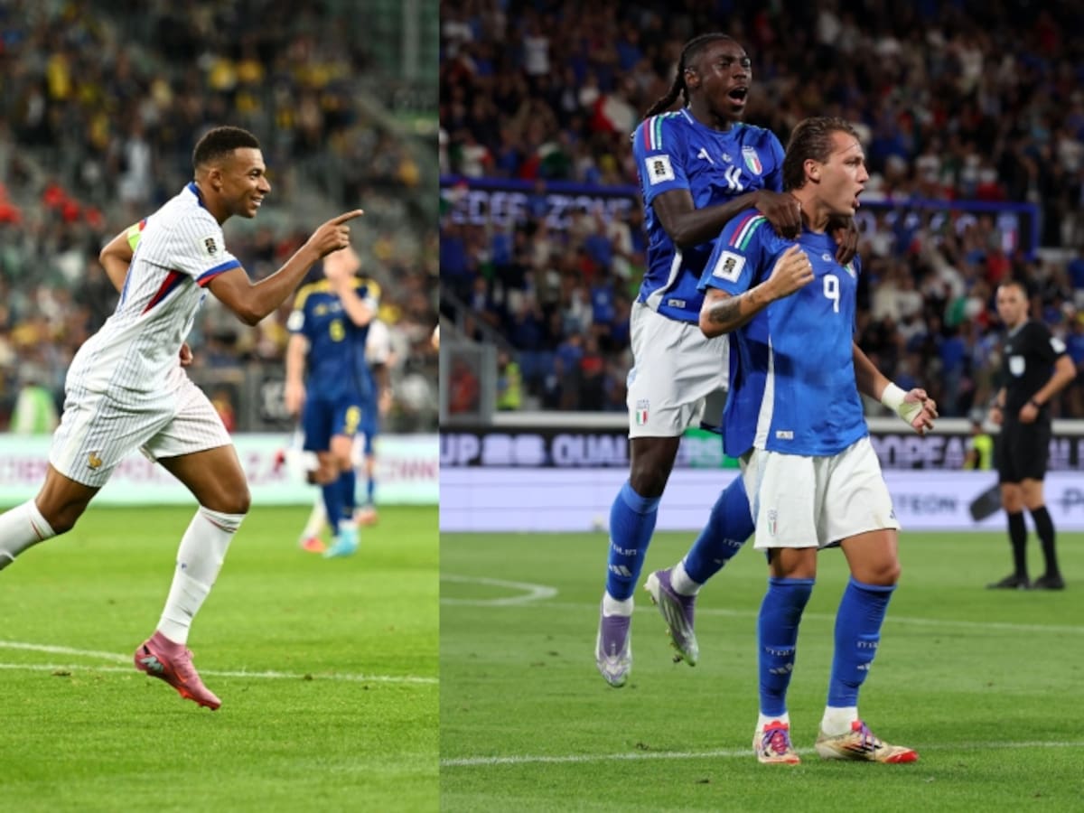 Sin novedades en las Eliminatorias Europeas: Francia debuta con victoria e Italia golea a una débil Estonia