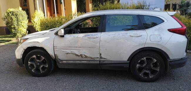 El vehículo que fue encontrado durante esta jornada. Foto: ADN.CL