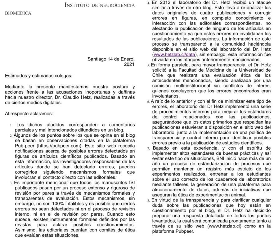 Comunicado