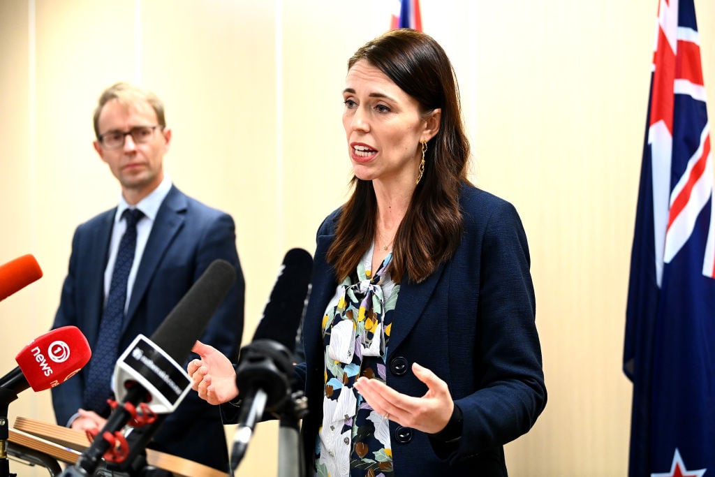 La primer ministra neozelandesa Jacinda Ardern