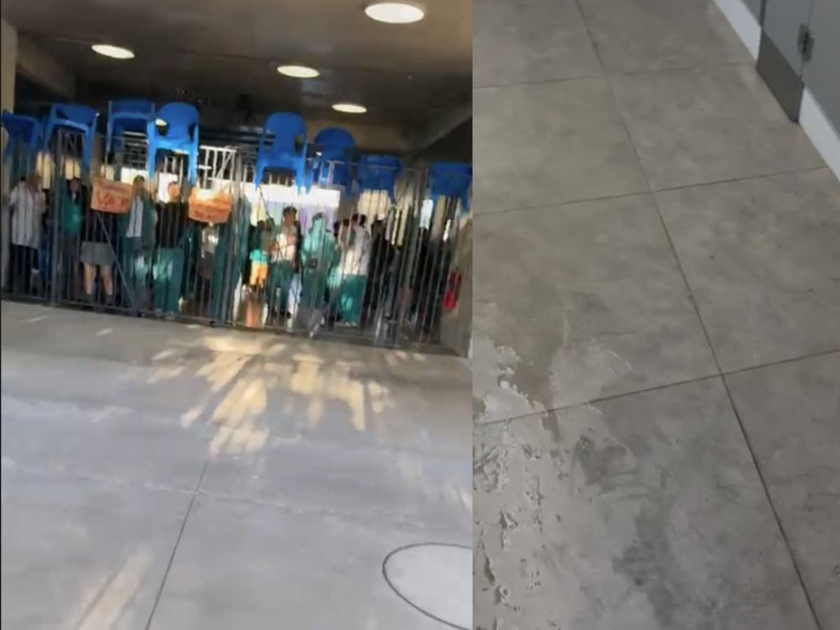 Estudiantes protestan en Colegio Pedro de Valdivia de Providencia: denuncian fallas en baños, salas y otras zonas