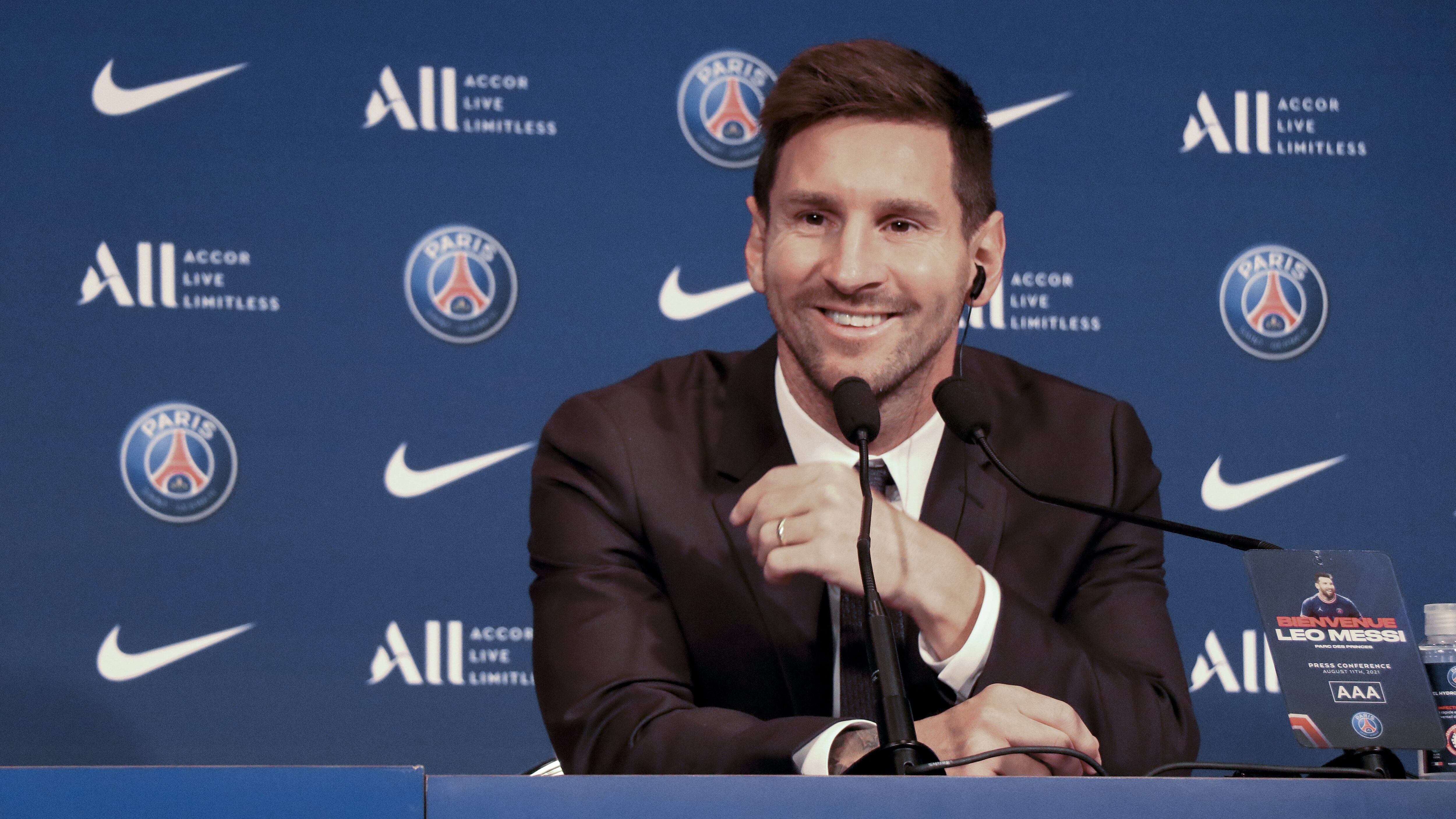 Lionel Messi presentado