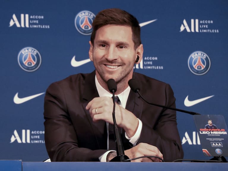 Lionel Messi presentado