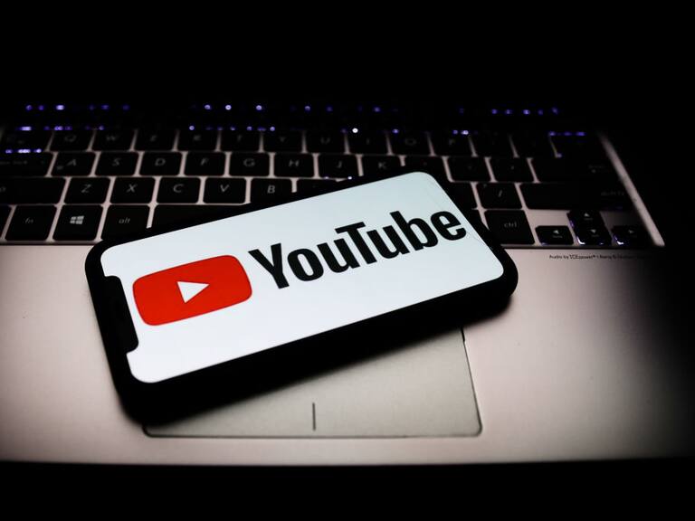 El logo de Youtube en la aplicación telefónica
