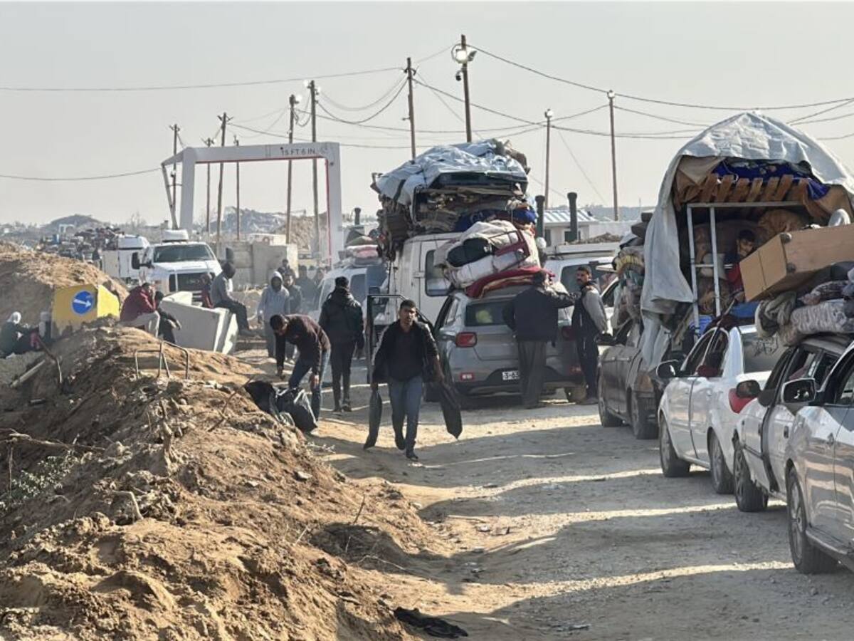 Cifran en más de 300.000 los palestinos que han regresado al norte de Gaza