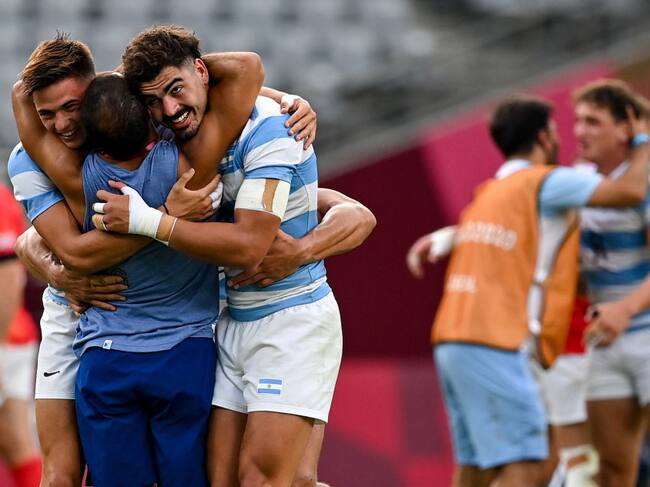 Marcos Moneta y Lucio Cinti festejan el bronce para Argentina