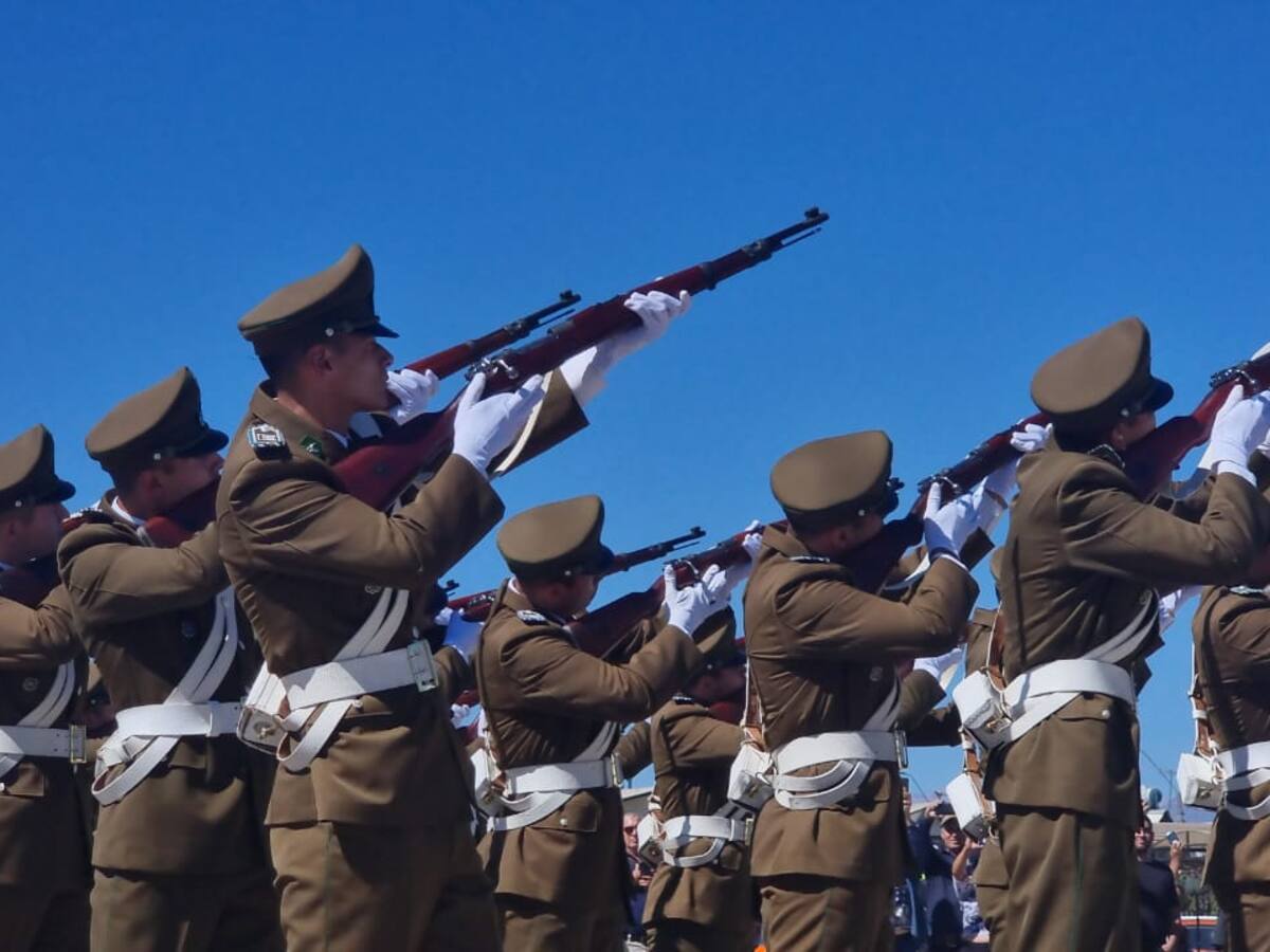 Con salvas de honor: Carabineros despido a Suboficial Mayor Daniel Palma