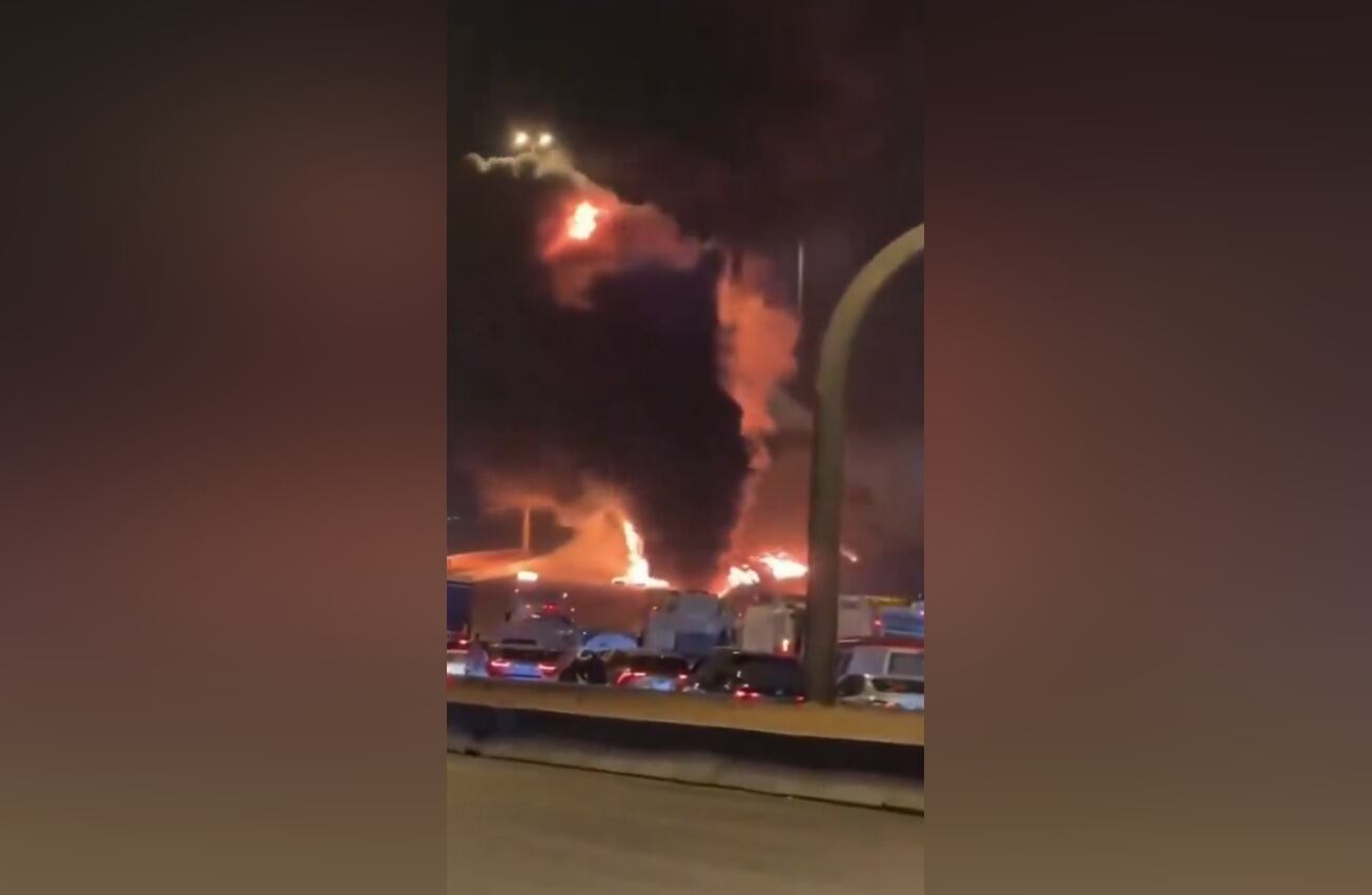 Reportan incendio en embajada de EE.UU. en Arabia Saudita tras explosión atribuida a drones iraníes