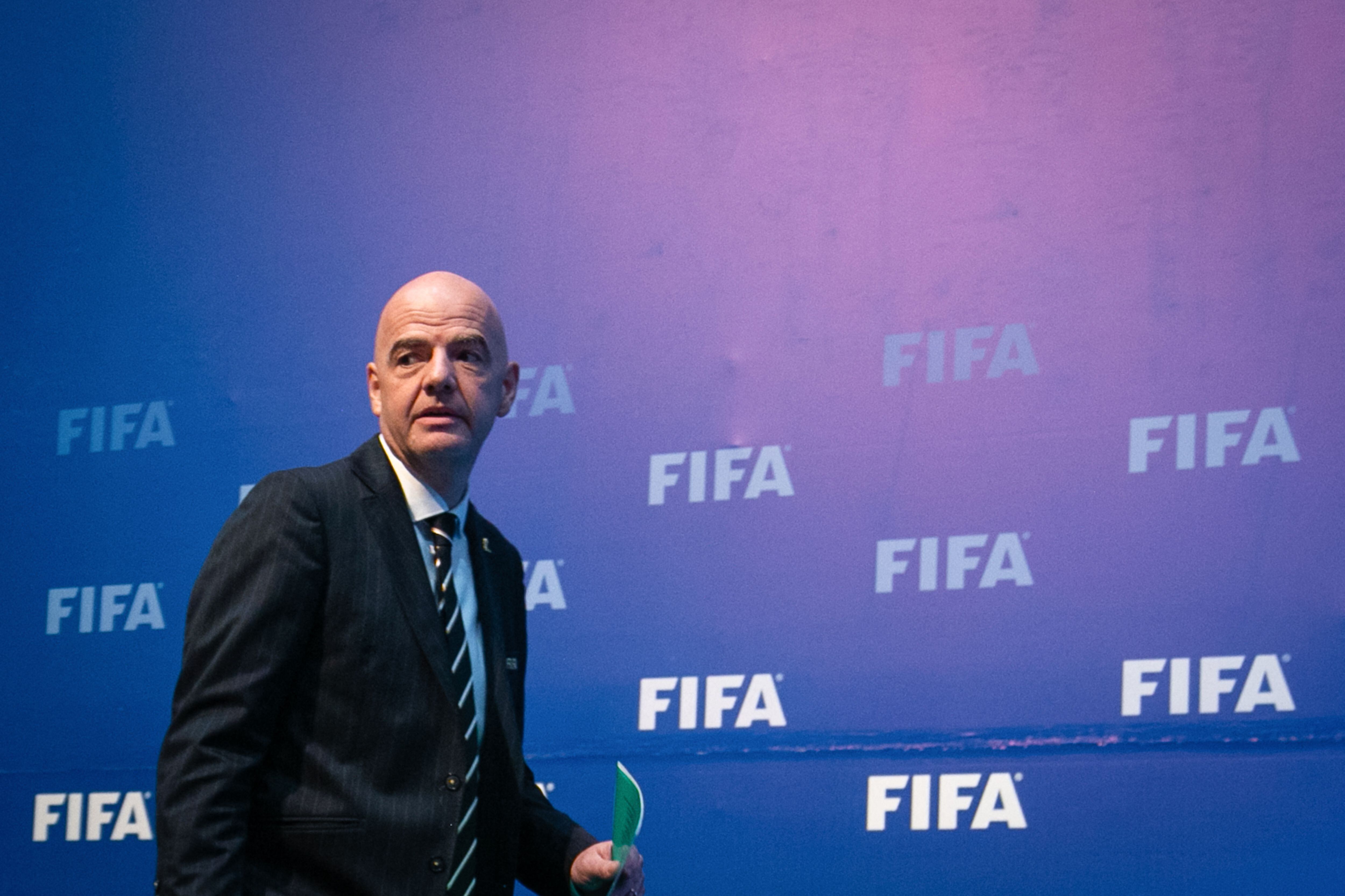 Gianni Infantino, presidente de la FIFA. Foto: Getty Images