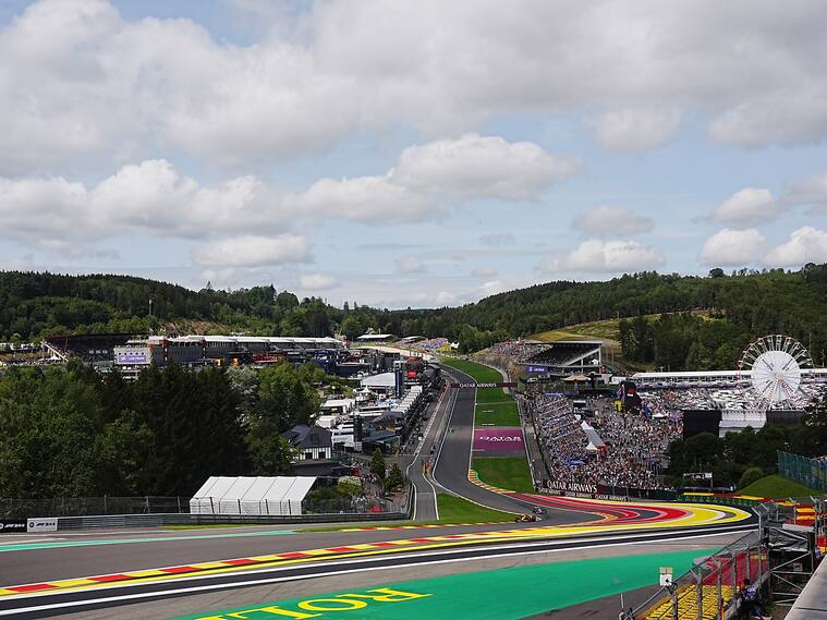 Spa-Francorchamps recibe la segunda ronda de carreras de la Fórmula 1 en su temporada 2025