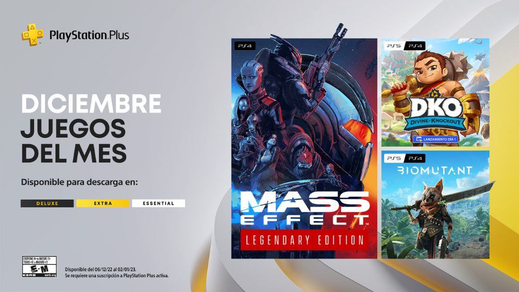 juegos playstation plus diciembre
