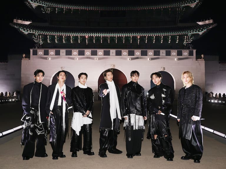 (L to R) V, JIN, SUGA, RM, JUNG KOOK, J-HOPE, JIMIN at BTS The Comeback Live | Arirang at Gwanghwamun Square on March 21st in Seoul, Korea / BIGHIT MUSIC AND NETFLIX © 2026