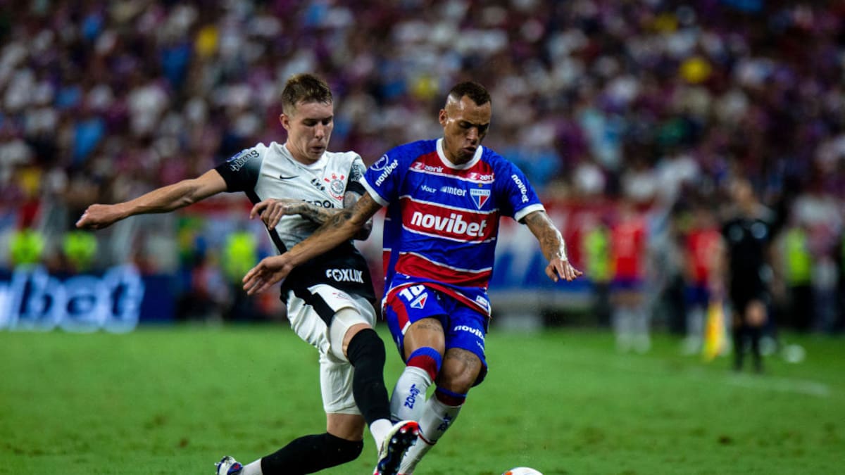 Benjamín Kuscevic fue titular en caída de Fortaleza ante Corinthians por Copa Sudamericana