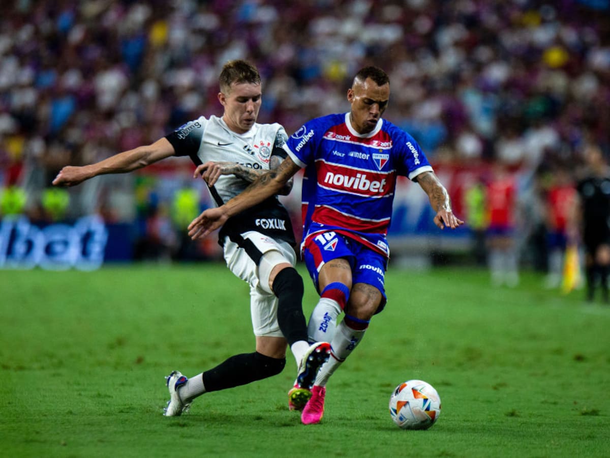 Benjamín Kuscevic fue titular en caída de Fortaleza ante Corinthians por Copa Sudamericana