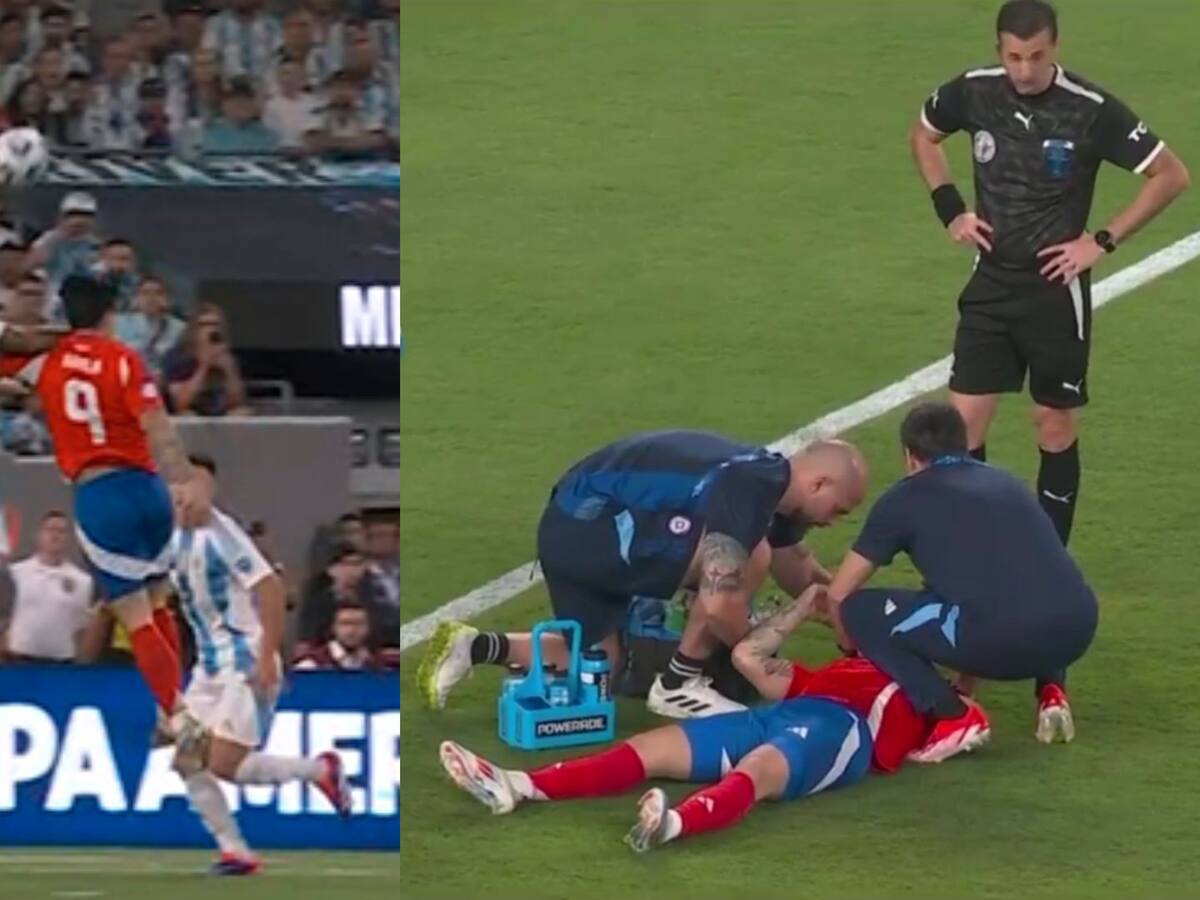 ¿Era penal? El manotazo contra Víctor Dávila que no fue sancionado en el duelo entre Chile y Argentina