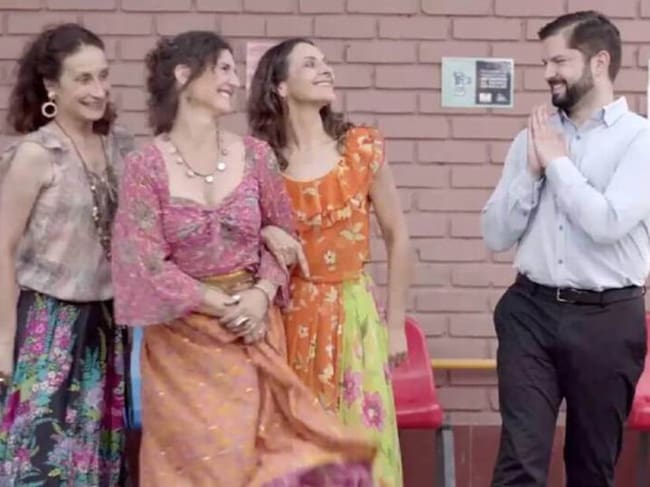 Cedida al LUN | Romané: María Salomé, María Magdalena y María Jacobé se unen a franja de Gabriel Boric