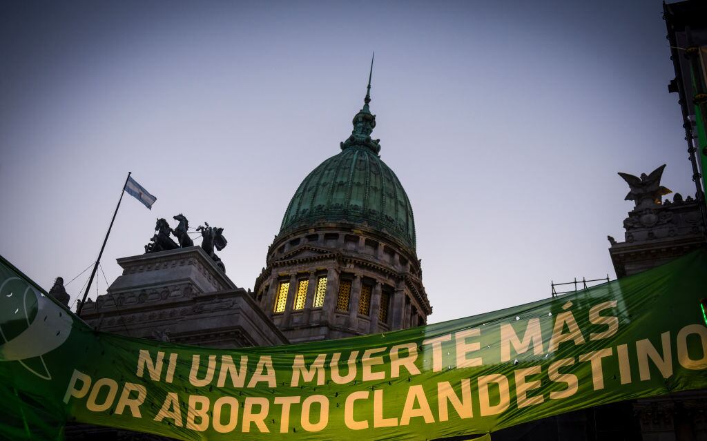 Manifestaciones ante el Congreso de Argentina