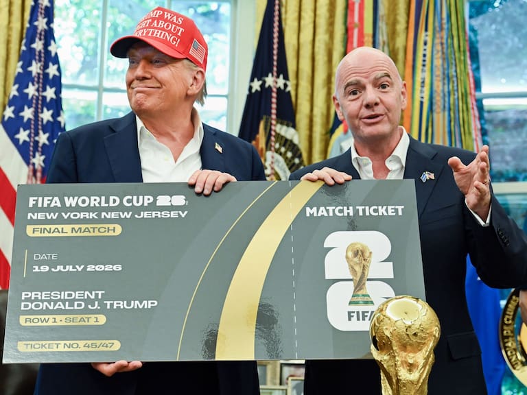 Donald Trump y Gianni Infantino presentan el FIFA Pass: un proceso inédito para conseguir una visa a Estados Unidos durante el Mundial 2026