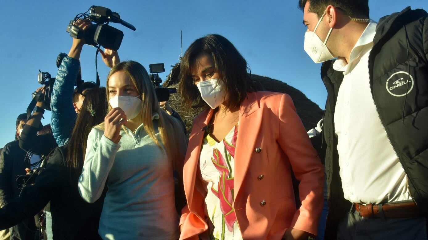 La ministra del Interior Izkia Siches en su visita a La Araucanía