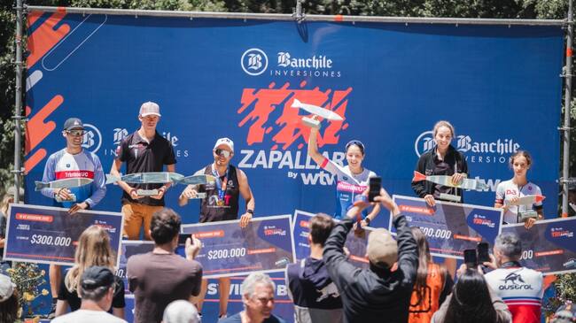 Vicente Trewhela y Catalina Salazar se impusieron en el Triatlón de Zapallar
