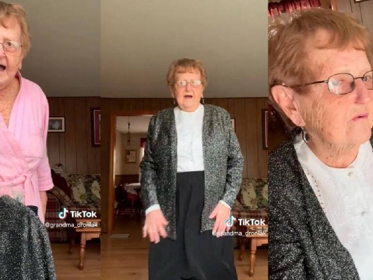 Abuelita influencer se hace viral al mostrar el outfit que usará en su funeral