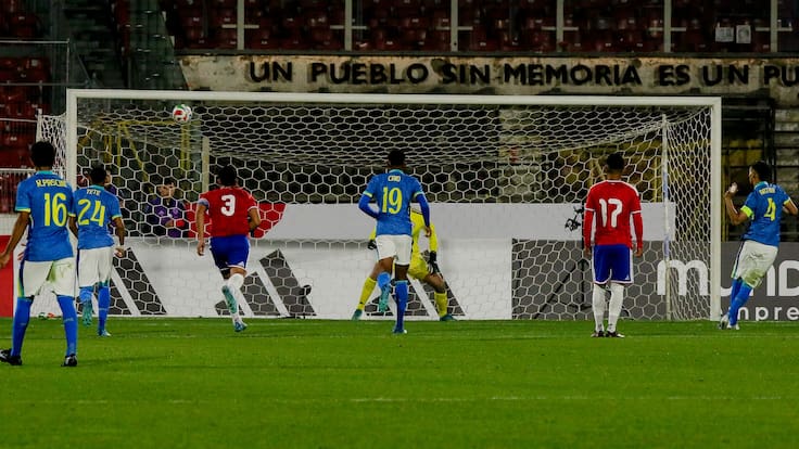 El impresionante penal con que La Roja Sub 20 perdió ante Brasil en duelo amistoso