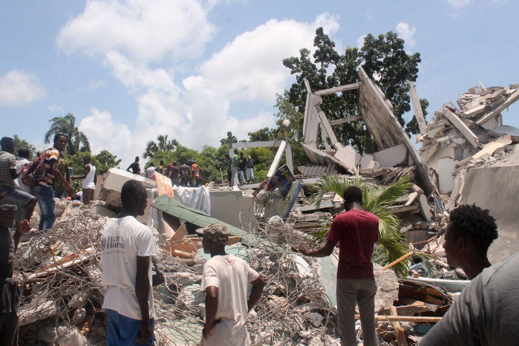 La destrucción que dejó el terremoto 7,2 en las estructuras de Haití