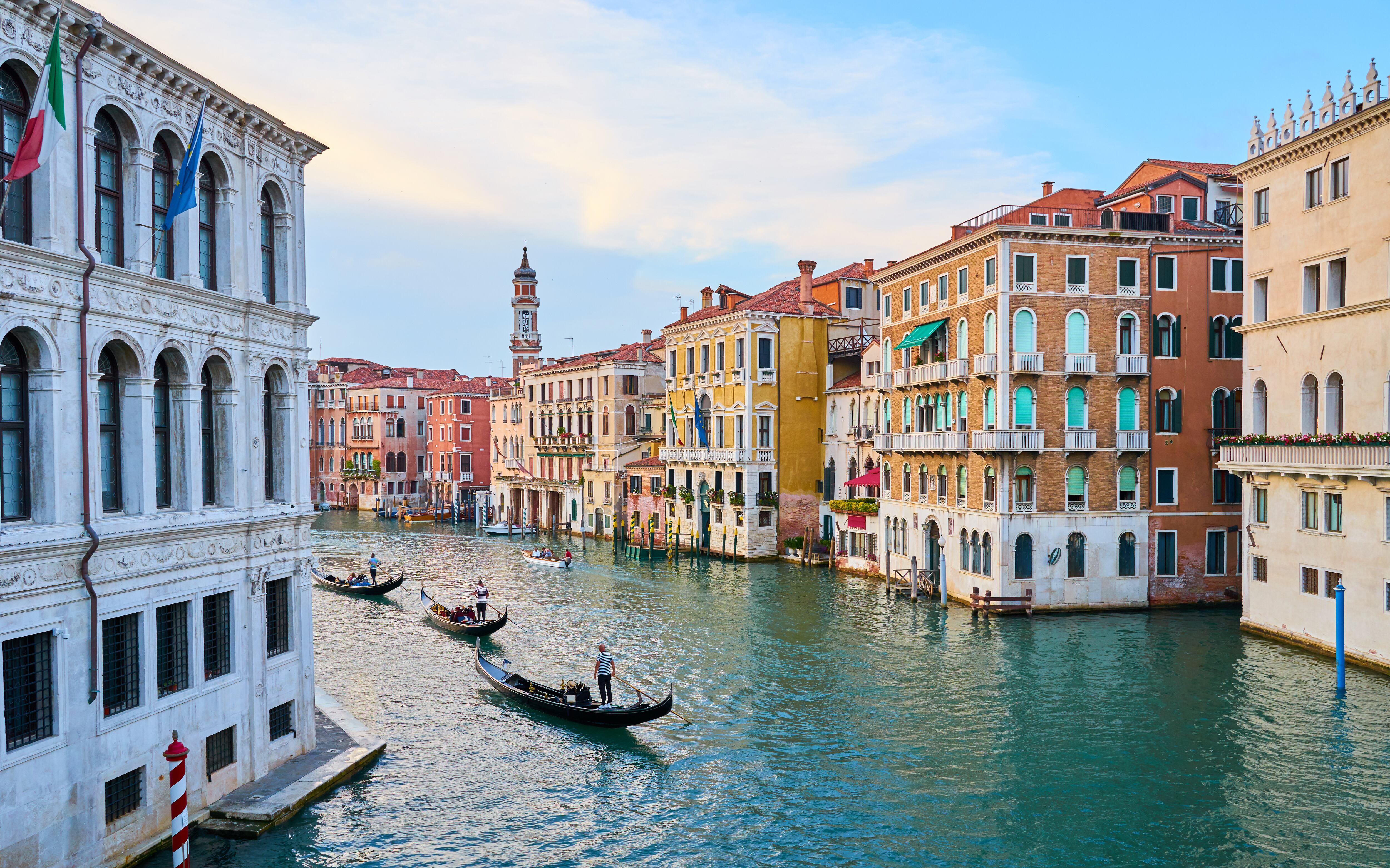 Typical venetian scene
