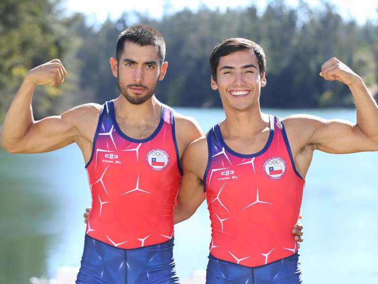 Con el bote listo: Eber Sanhueza y César Abaroa representarán al remo chileno en los Juegos Olímpicos de Tokio