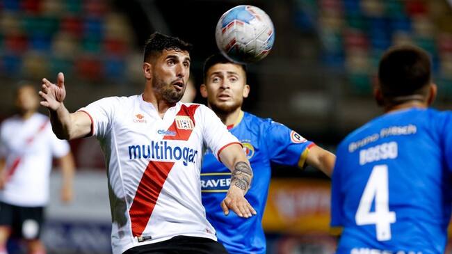 26 de Septiembre del 2020/SANTIAGOFederico Castro(i) ,durante el partido valido por la Duodecima fecha del Campeonato Nacional AFP PlanVital 2020, entre Audax Italiano vs Curico Unido, disputado en el Estadio Municipal de la Florida.
FOTO:FRANCISCO LONGA/AGENCIAUNO