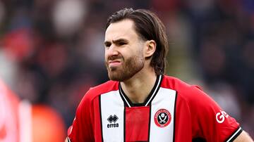 Ben Brereton enciende las alarmas en Inglaterra: se perdió duelo clave del Sheffield United por lesión