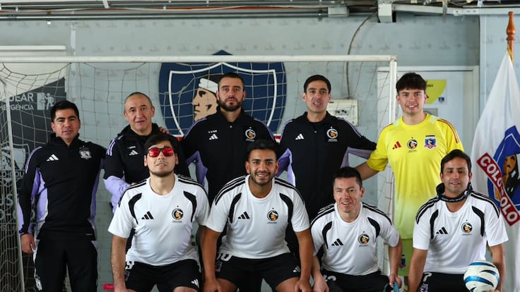 Con un histórico del deporte chileno y una sorpresa junto a Vozinha: Colo Colo presenta su primer equipo de Fútbol para Ciegos