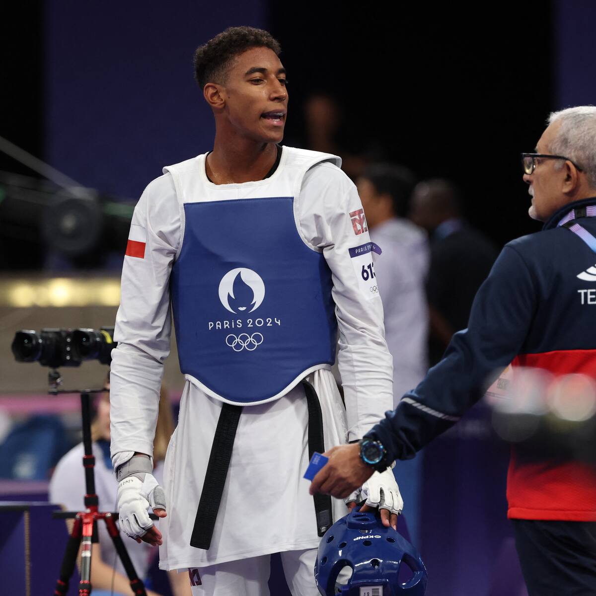 La reacción de Joaquín Churchill por polémico combate donde terminó perjudicado en París 2024