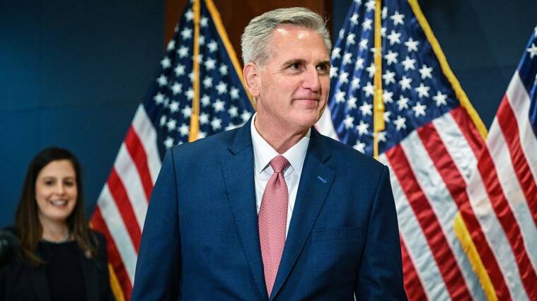 El líder de la bancada republicana en la cámara baja Kevin McCarthy