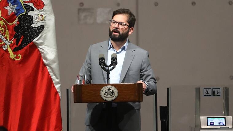 Boric en extensión de Línea 2 Metro de Santiago