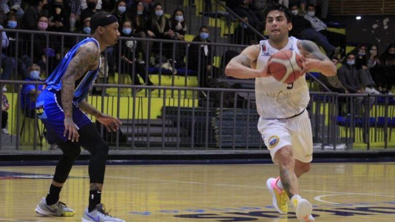 El milagroso triple con que Franco Morales le dio victoria a Atlético Puerto Varas sobre ABA Ancud en la Liga Nacional de Básquetbol