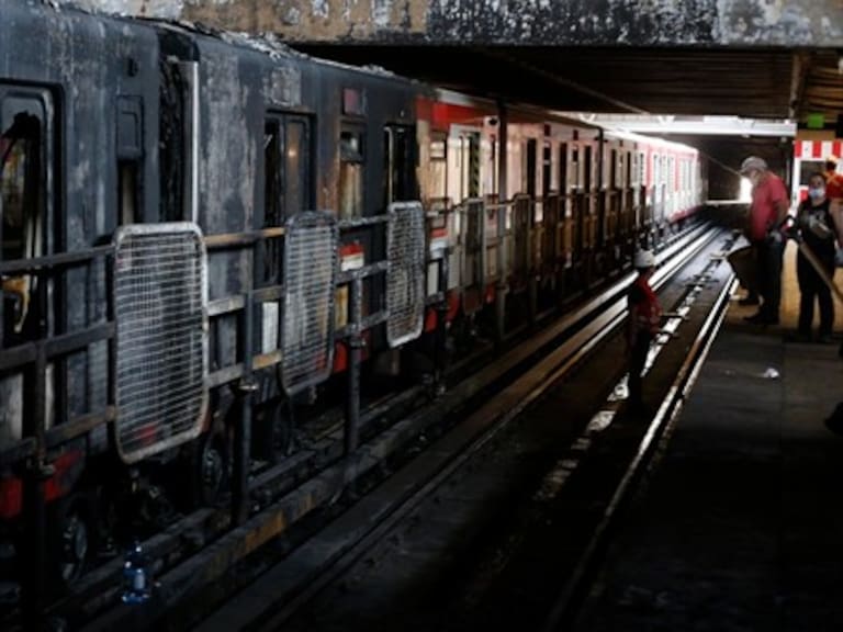 Fiscal regional aseguró que quema a estaciones de Metro partieron en lugares de acceso restringido