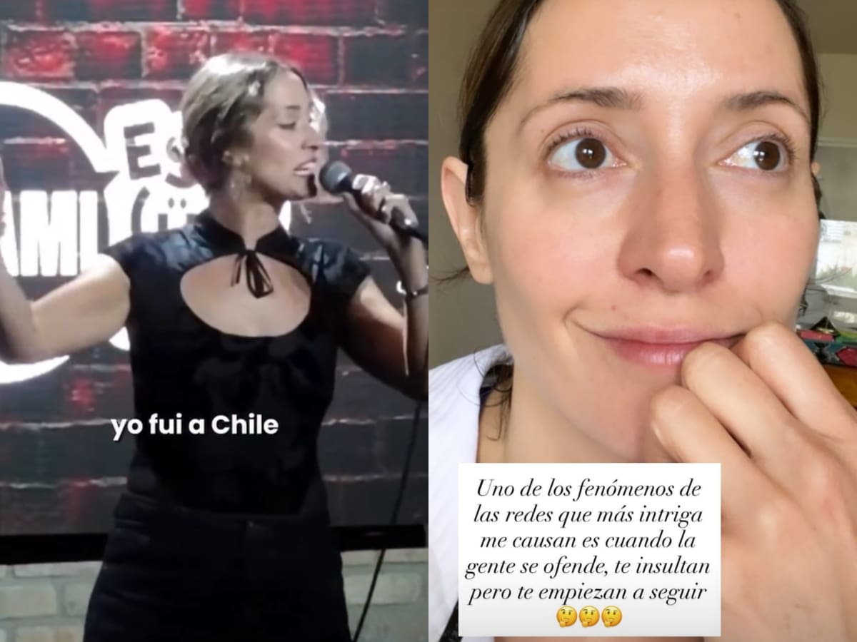 Comediante extranjera que troleó a chilenos responde sin filtros a “funa”: la insultaron y le comentaron recetas