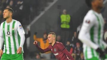 Sin Claudio Bravo: Sparta Praga derrotó al Real Betis por la Europa League