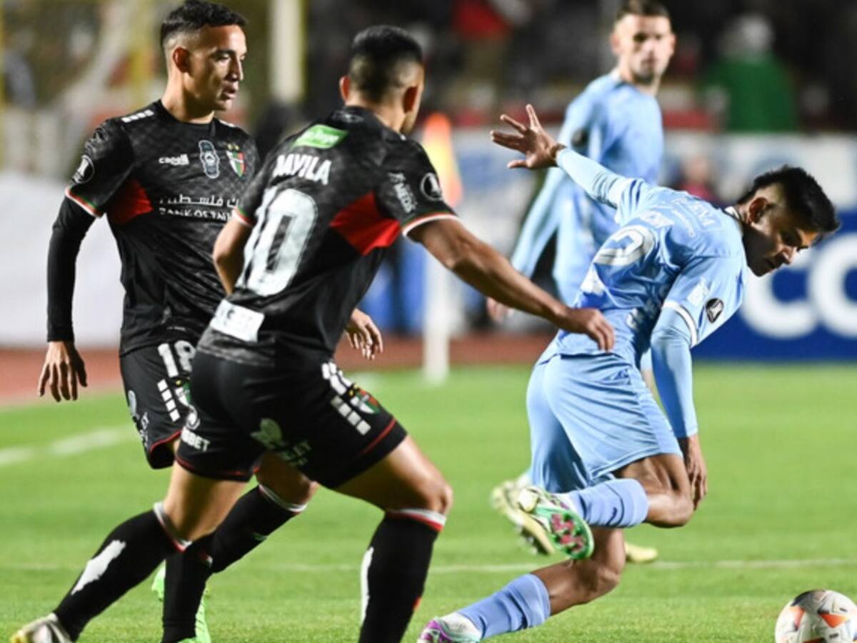 Palestino no logró hacer realidad el milagro ante Bolívar y quedó fuera de los octavos de final de la Copa Libertadores 2024